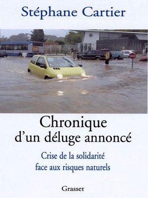 cover image of Chronique d'un déluge annoncé